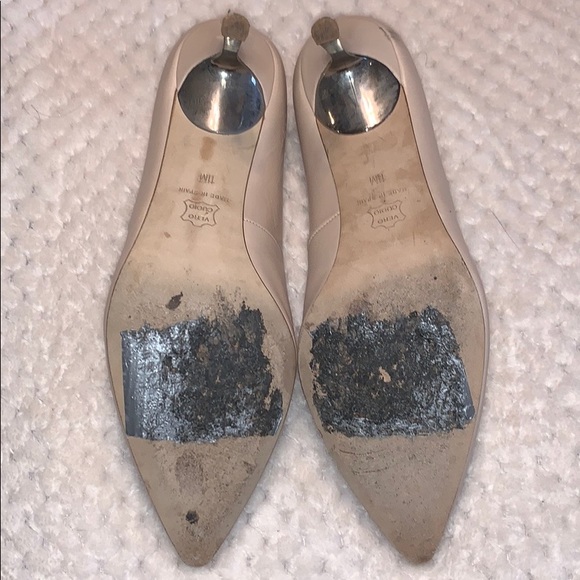 Donald J Pliner blush color  3 inch hill Shoes